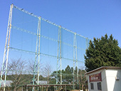 茨城県　土浦市　常総学院野球部様　鉄塔塗装1